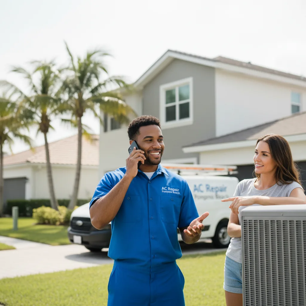 AC Repair Pompano Beach customer support in Empire